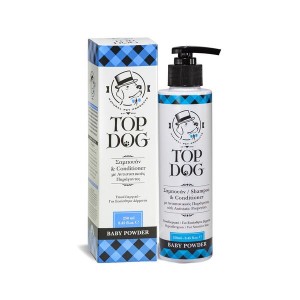 TOP DOG SHAMPOO & CONDITIONER BABY POWDER