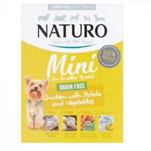 NATURO MINI ADULT DOG CHICKEN &VEGETABLES 