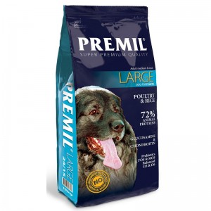 PREMIL ADULT LARGE POULTRY & RICE