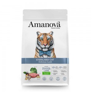 Amanova – Sterilised Cat Delicious Lamb