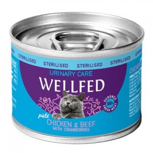 WELLFED URINARY CHICKEN & BEEF WITH CRANBERRIES